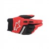 Alpinestars Full Bore Korumalı Kros Motosiklet Eldiveni Kırmızı / Siyah